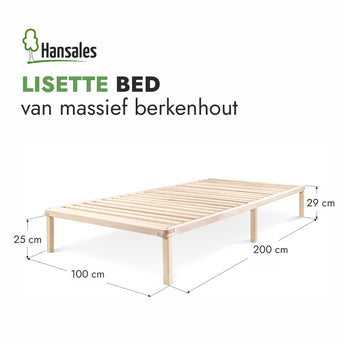 Futon Ledikant  100x200 2 pcs