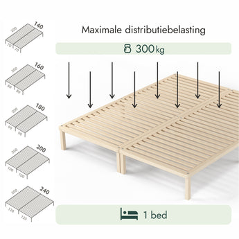 Futon Ledikant 90x200